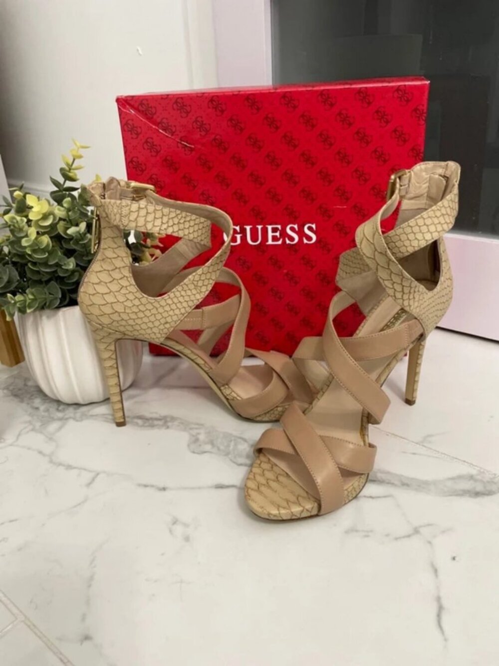 Guess Size 11 Sandal Heels